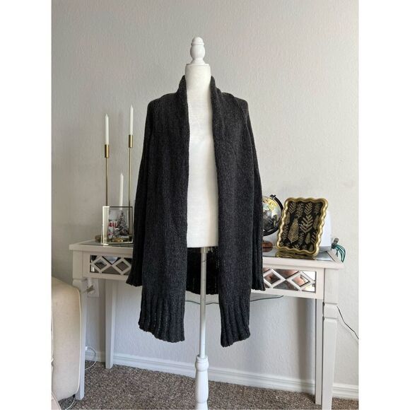 Eileen Fisher limited edition open front cardigan cashmere silk & wool blend - Picture 1 of 5